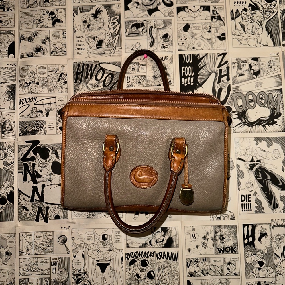 Leather handbag